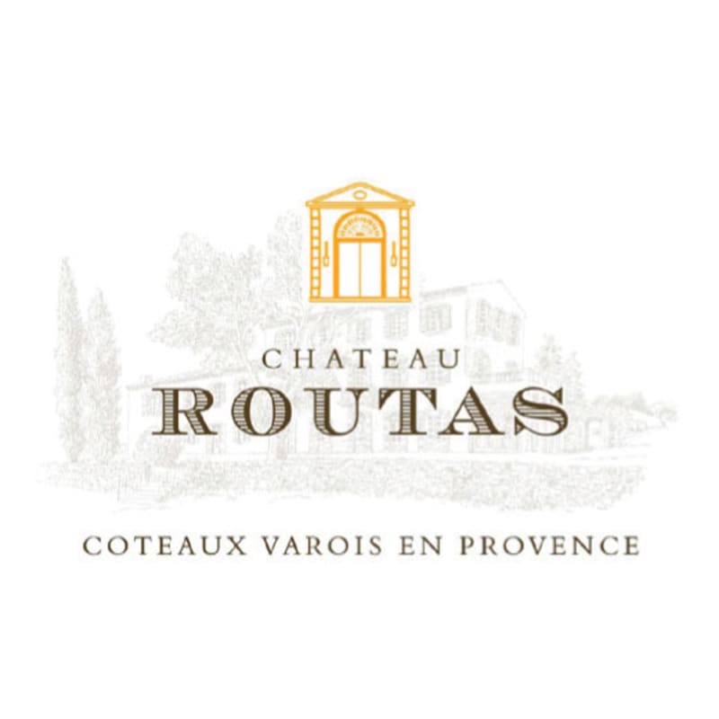 Chateau Routas Coteaux Varois Rose 2015 Front Label