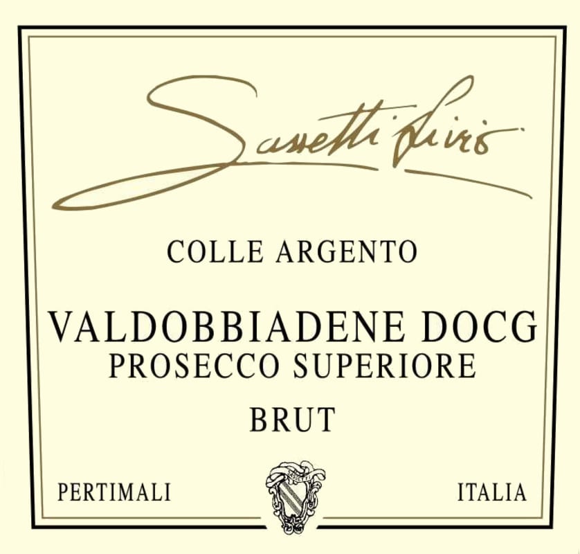 Livio Sassetti Colle Argento Prosecco Superiore Front Label