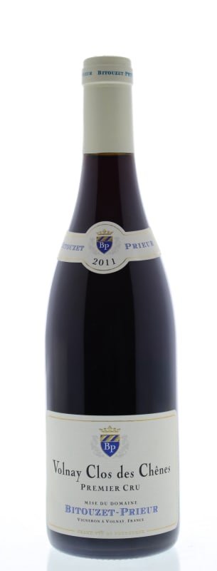 Domaine Bitouzet-Prieur Volnay Clos des Chenes Premier Cru 2011 Front Bottle Shot