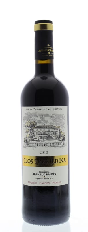 Triguedina Clos Triguedina 2010 Front Bottle Shot