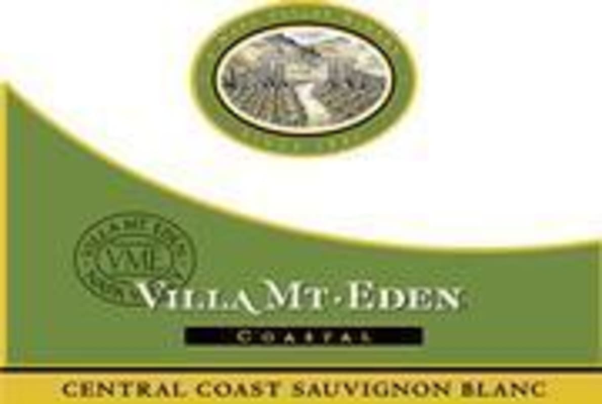 Villa Mt. Eden Coastal Sauvignon Blanc 1998 Front Label