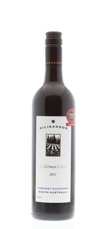 Kilikanoon Killerman's Run Cabernet Sauvignon 2011 Front Bottle Shot