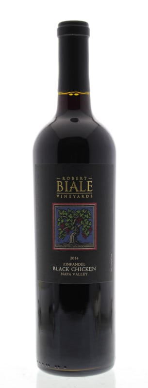Robert Biale Vineyards Black Chicken Zinfandel 2014 Front Bottle Shot