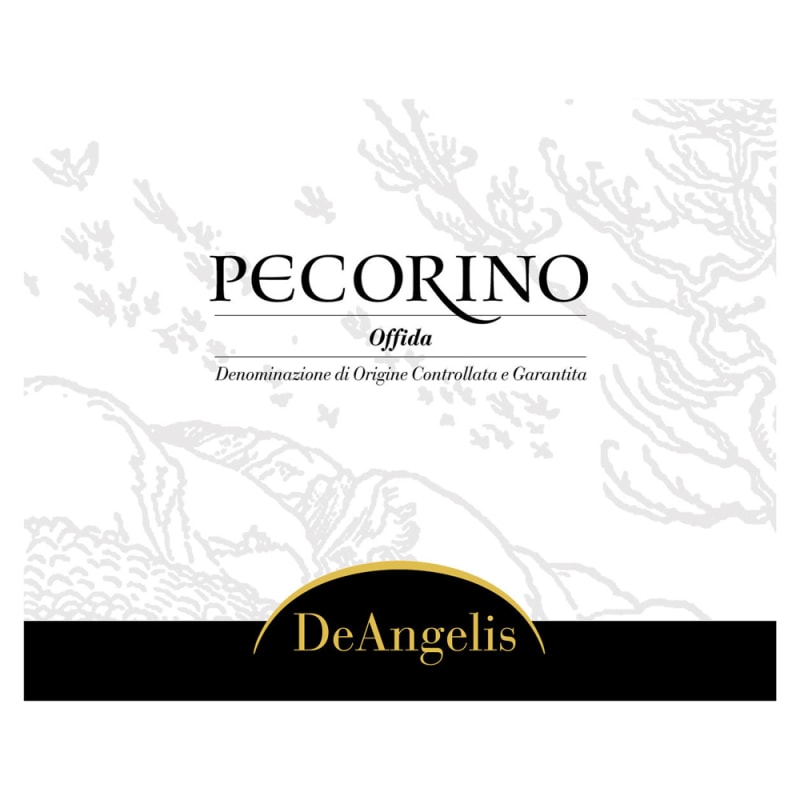 DeAngelis Offida Pecorino 2014 Front Label