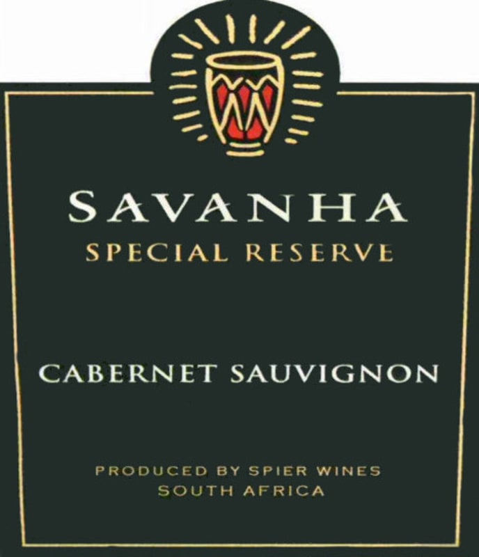 Savanha Special Reserve Cabernet Sauvignon 2007 Front Label