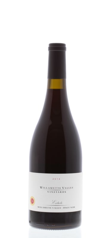 Willamette Valley Vineyards Estate Pinot Noir 2014 Front Bottle Shot