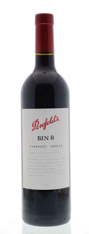 Penfolds Bin 8 Cabernet-Shiraz 2013 Front Bottle Shot
