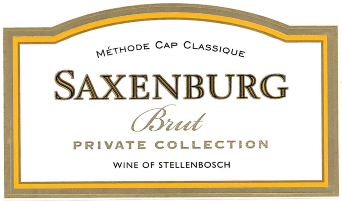 Saxenburg Private Collection Methode Cap Classique Brut Front Label