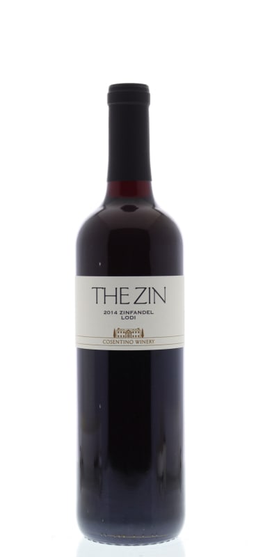 Cosentino The Zin 2014 Front Bottle Shot