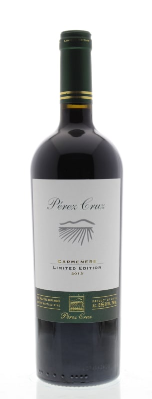 Perez Cruz Limited Edition Carmenere 2013 Front Bottle Shot
