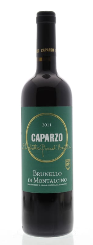 Caparzo Brunello di Montalcino 2011 Front Bottle Shot