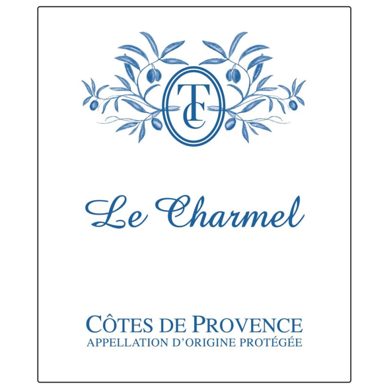 Le Charmel Cotes de Provence Rose 2015 Front Label