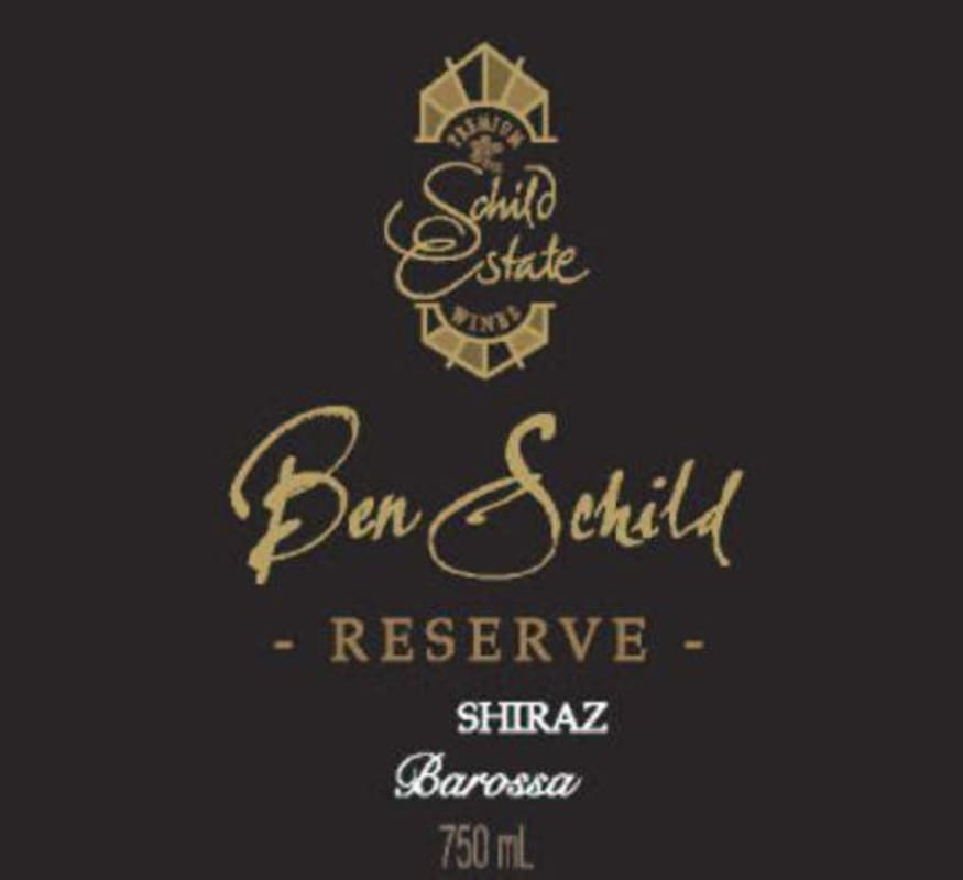 Schild Estate Ben Schild Reserve Shiraz 2004 Front Label