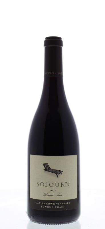 Sojourn Gap's Crown Vineyard Pinot Noir 2014 Front Bottle Shot