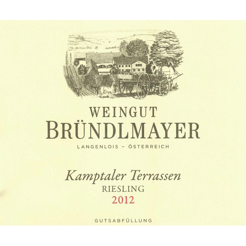 Brundlmayer Kamptaler Terrassen Riesling 2012 Front Label
