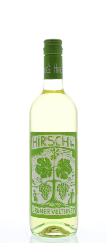 Weingut Hirsch Gruner Veltliner 2014 Front Bottle Shot