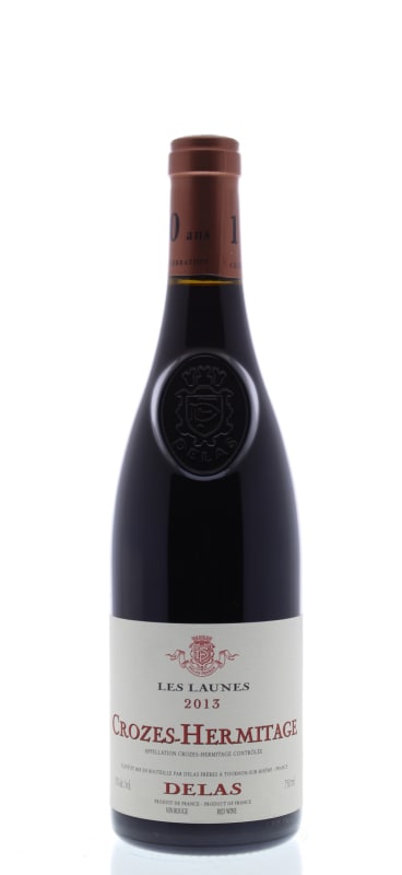 Delas Les Launes Crozes Hermitage Rouge 2013 Front Bottle Shot