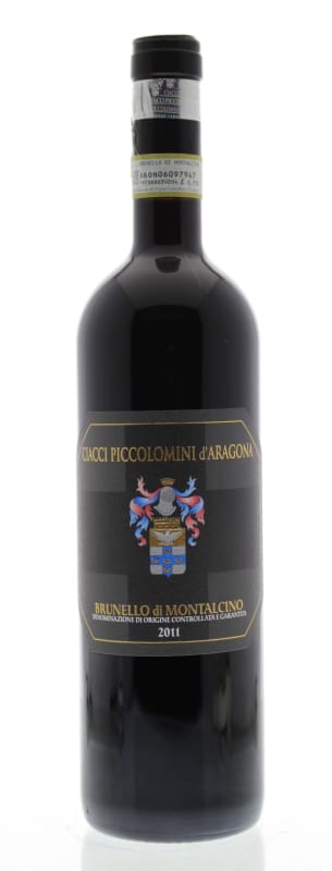 Ciacci Piccolomini d'Aragona Brunello di Montalcino 2011 Front Bottle Shot