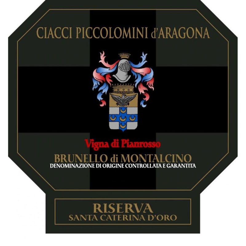 Ciacci Piccolomini d'Aragona Brunello di Montalcino Riserva (1.5 Liter Magnum) 2010 Front Label