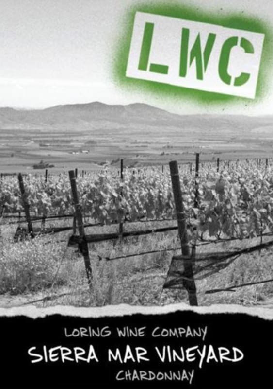 Loring Wine Company Sierra Mar Vineyard Chardonnay 2010 Front Label