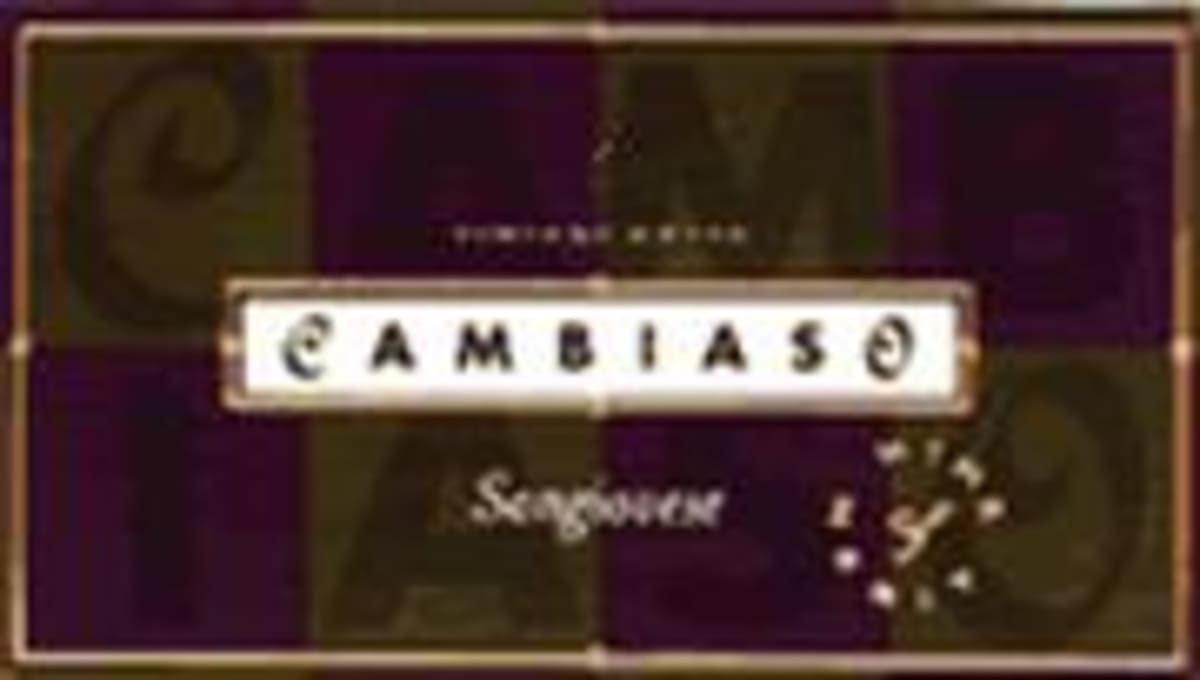 Cambiaso Sangiovese 1997 Front Label