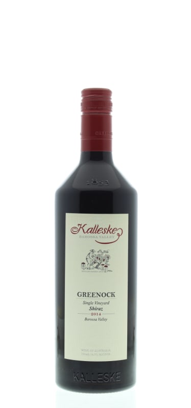 Kalleske Greenock Shiraz 2014 Front Bottle Shot
