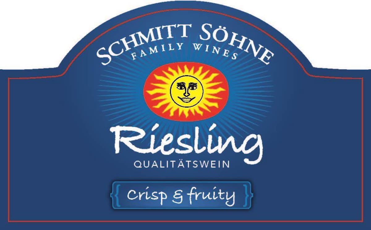 Schmitt Sohne Crisp & Fruity Riesling 2014 Front Label