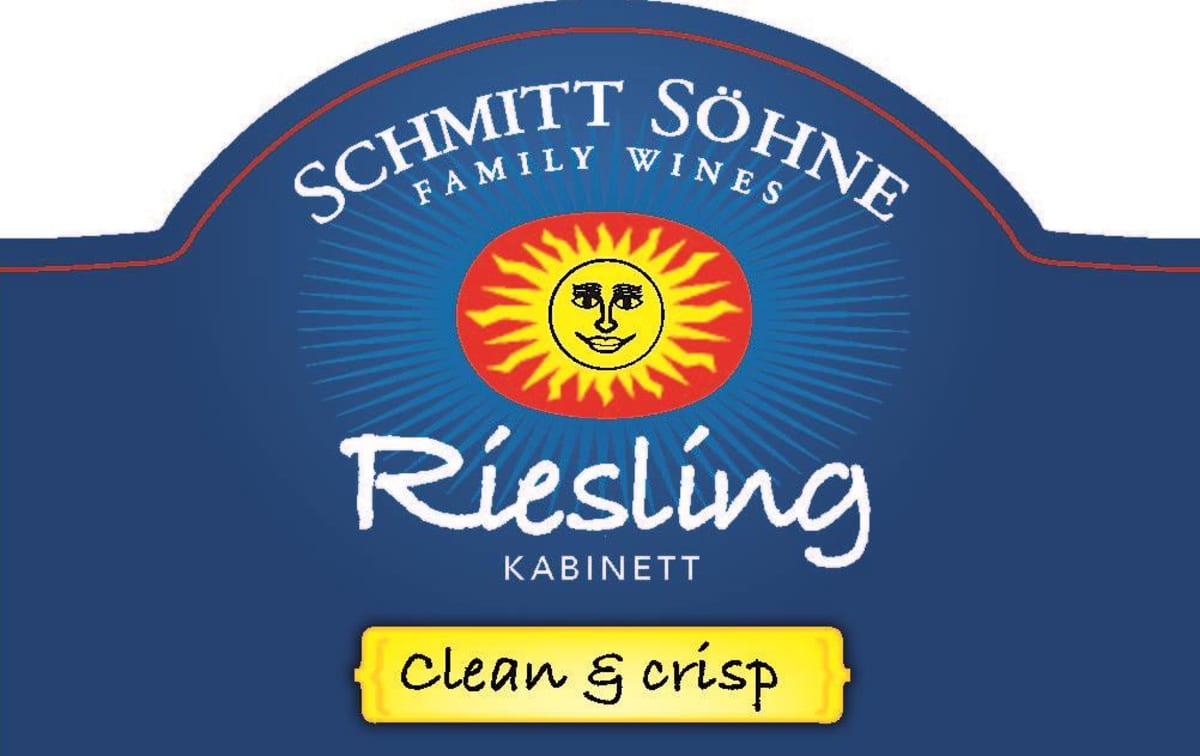 Schmitt Sohne Clean & Crisp Riesling Kabinett 2013 Front Label