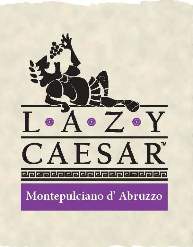 Schmitt Sohne Montepulciano d'Abruzzo Lazy Caesar 2012 Front Label