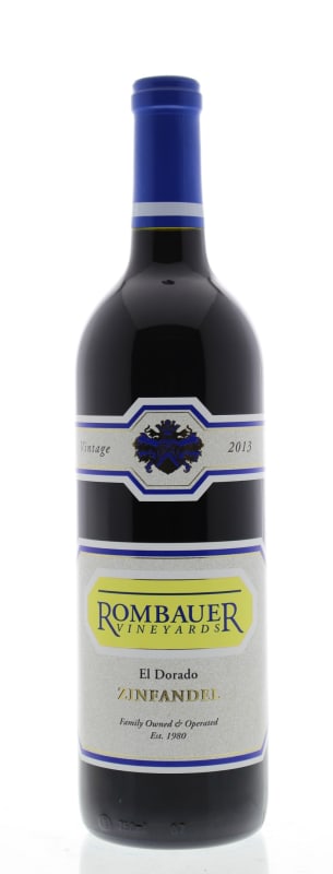 Rombauer El Dorado Zinfandel 2013 Front Bottle Shot