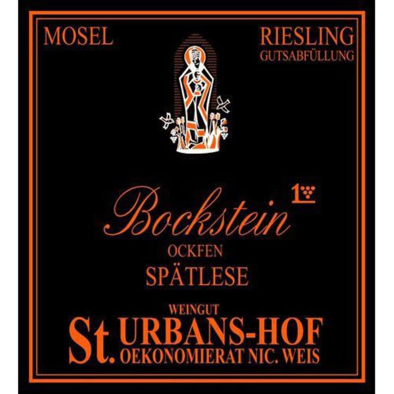 Nik Weis St. Urbans-Hof Ockfener Bockstein Spatlese 2013 Front Label
