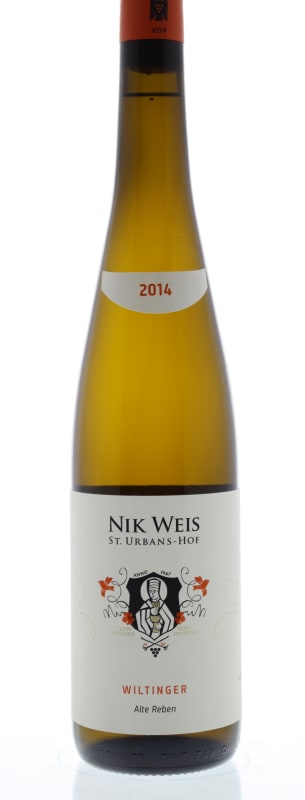 Nik Weis St. Urbans-Hof Wiltinger Riesling Alte Reben 2014 Front Bottle Shot