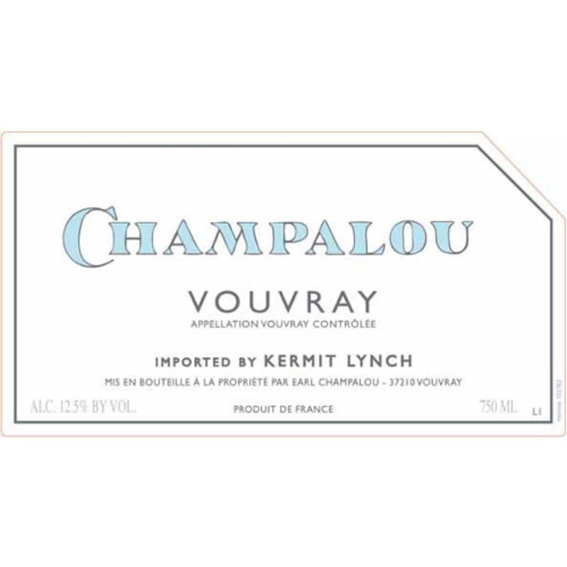 Champalou Vouvray 2014 Front Label
