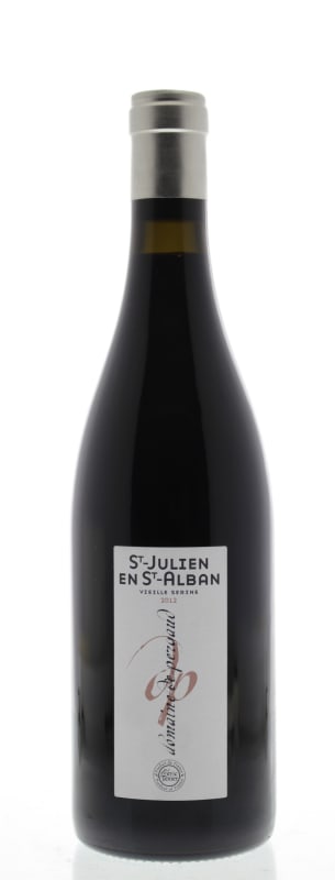 Eric Texier St.-Julien en St.-Alban Vieille Serine 2012 Front Bottle Shot