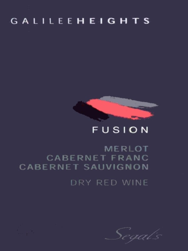 Segal's Marom Galil Fusion Red (OK Kosher) 2013 Front Label