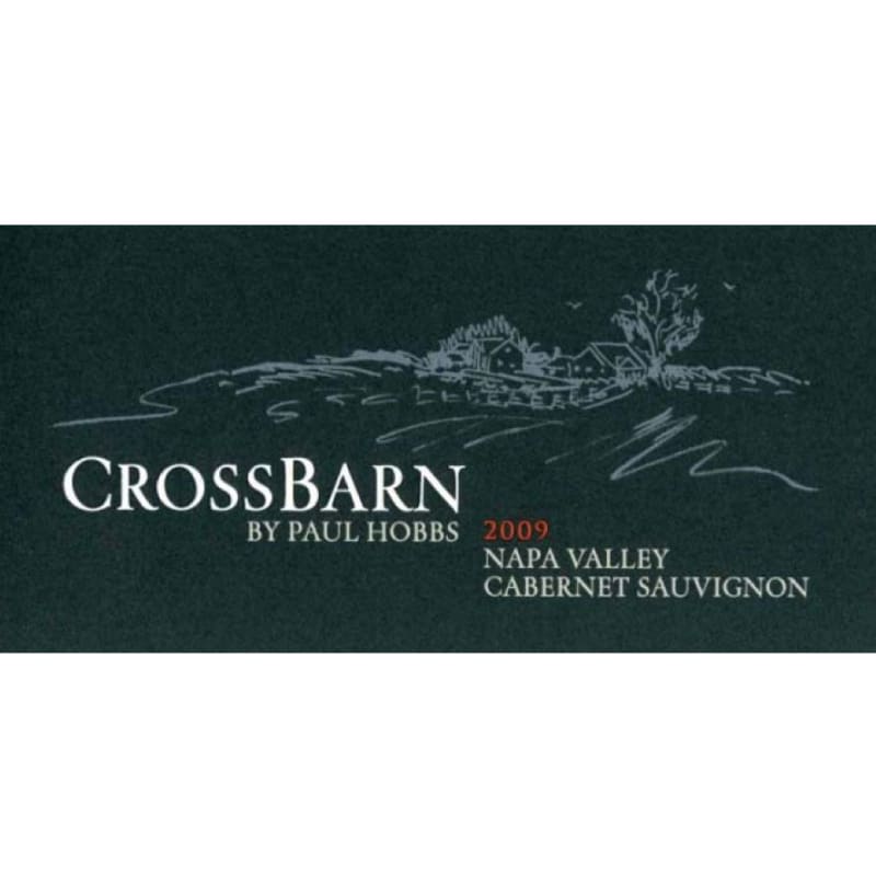 Crossbarn by Paul Hobbs Napa Valley Cabernet Sauvignon 2009 Front Label