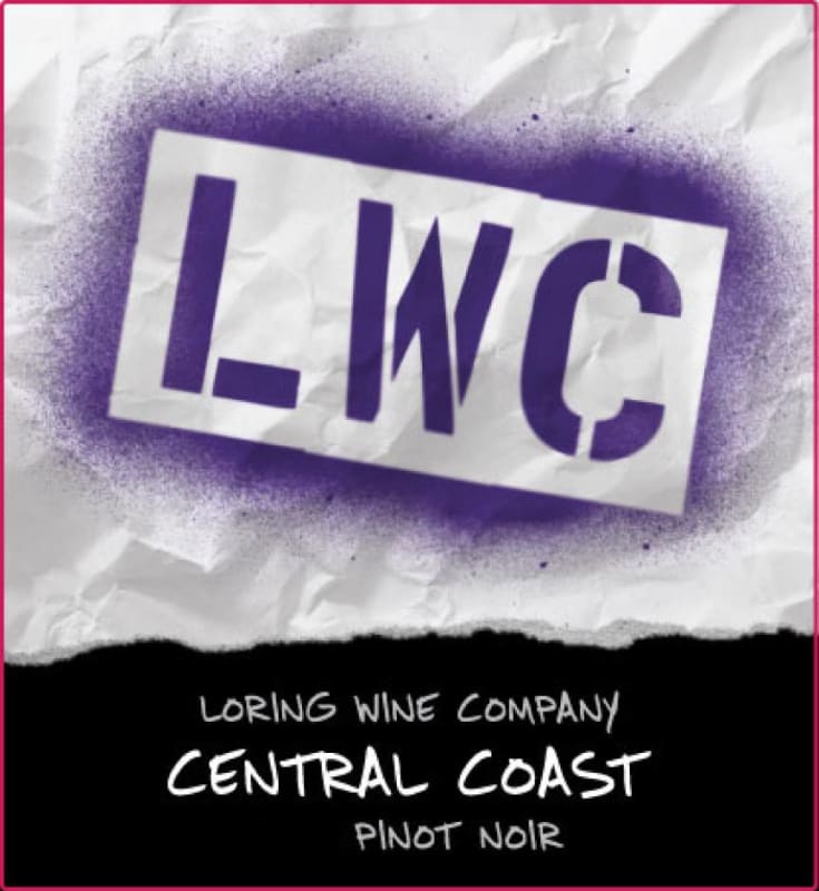 Loring Wine Company Central Coast Pinot Noir 2012 Front Label