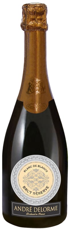 Andre Delorme Blanc de Blancs Brut Reserve Front Bottle Shot