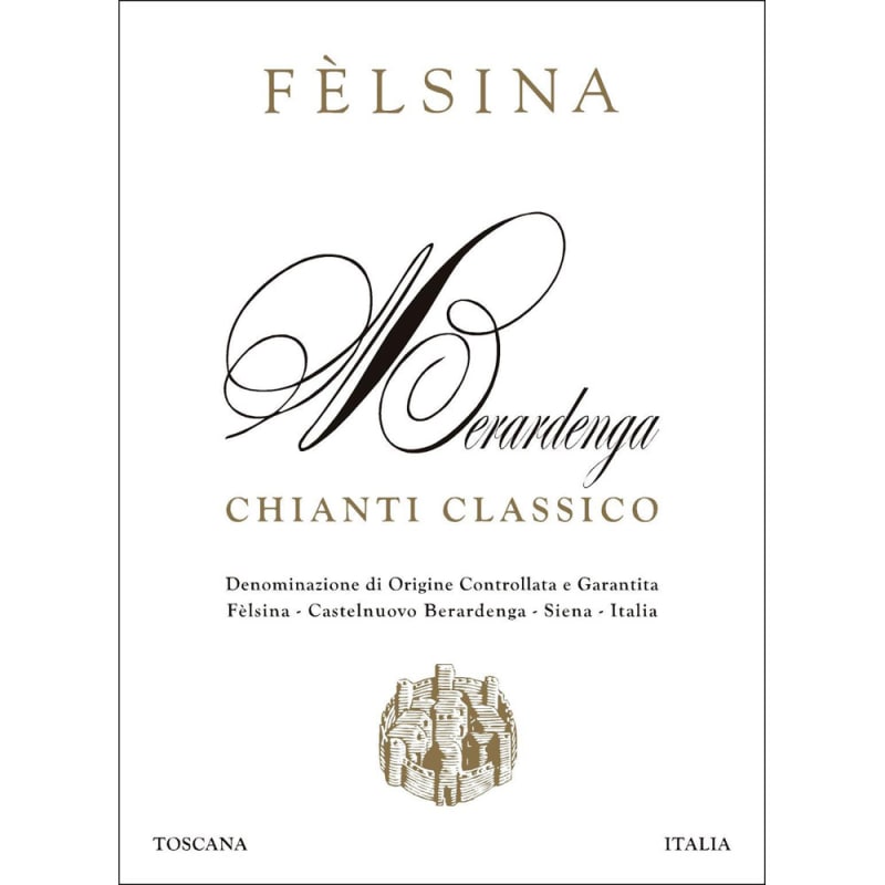 Felsina Berardenga Chianti Classico (375ML Half-bottle) 2013 Front Label