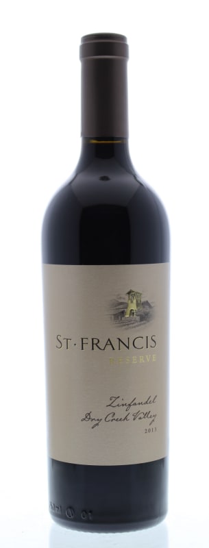 St. Francis Reserve Zinfandel 2013 Front Bottle Shot