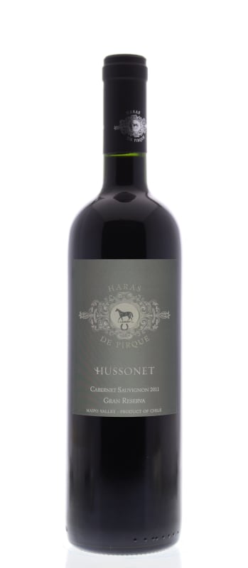 Haras de Pirque Hussonet Gran Reserva Cabernet Sauvignon 2011 Front Bottle Shot