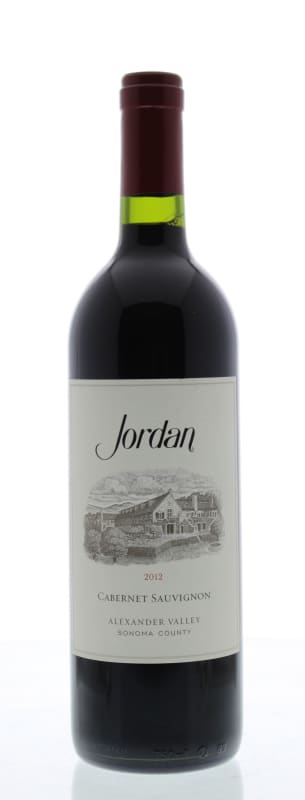 Jordan Cabernet Sauvignon 2012 Front Bottle Shot