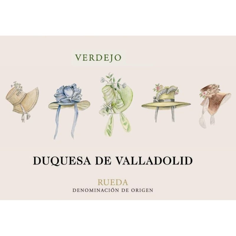 Duquesa de Valladolid Rueda Verdejo 2014 Front Label