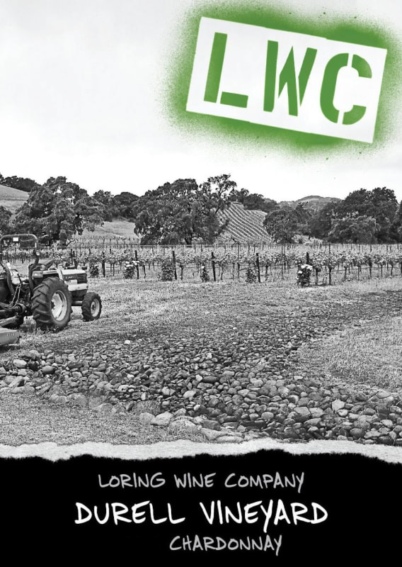 Loring Wine Company Durell Vineyard Chardonnay 2014 Front Label