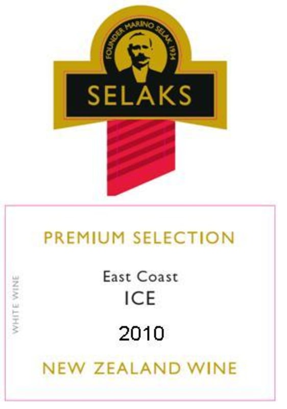 Selaks Premium Selection Ice 2010 Front Label