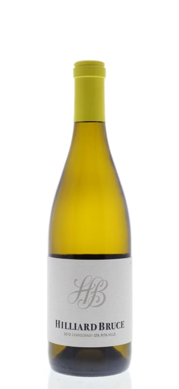Hilliard Bruce Sta. Rita Hills Estate Chardonnay 2012 Front Bottle Shot