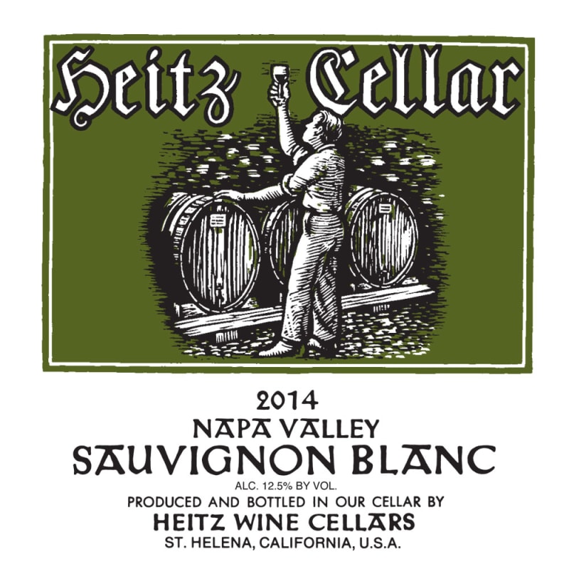 Heitz Cellar Sauvignon Blanc 2014 Front Label