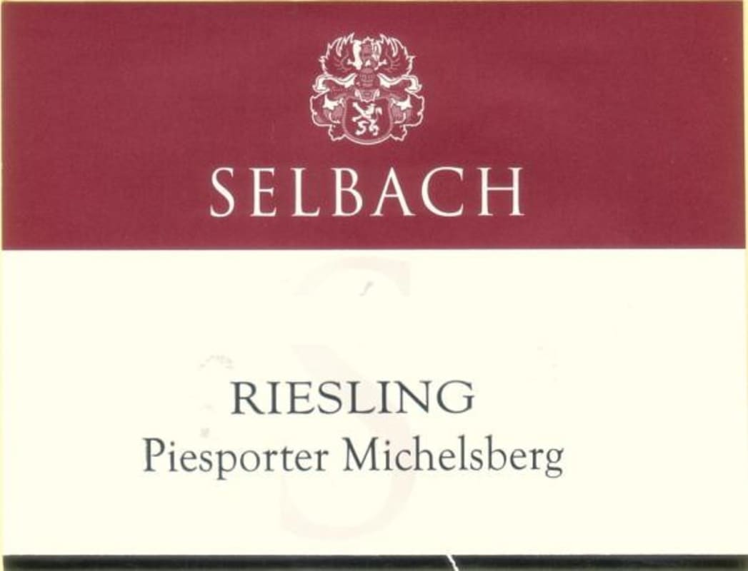 Selbach Oster Piesporter Michelsberg Riesling 2013 Front Label