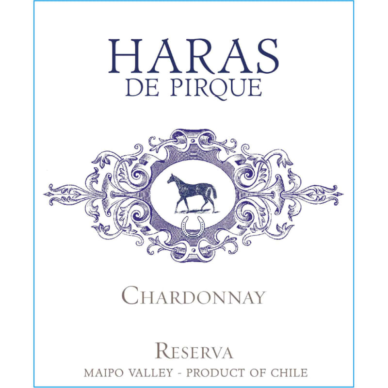 Haras de Pirque Reserva Chardonnay 2014 Front Label