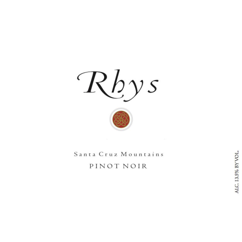 Rhys Santa Cruz Mountains Pinot Noir 2013 Front Label